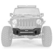 Load image into Gallery viewer, Go Rhino Jeep Wrangler JL/JLU/JK/JKU/Gladiator JT Rockline Front Stubby Bumper