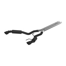 Load image into Gallery viewer, MBRP Ford Mustang GT 5.0 3in Cat Back Dual Split Rear Race Version 4.5in Tips - Black Coated