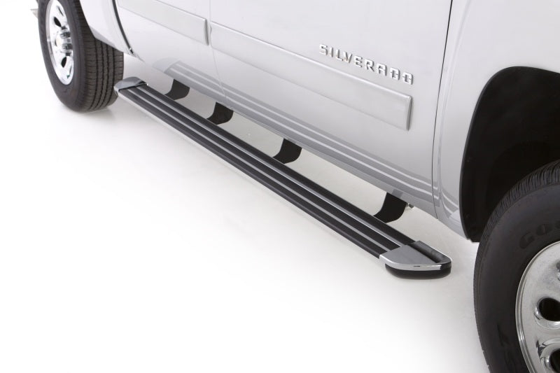 Lund Chevy Silverado 1500 Crew Cab Crossroads 87in. Running Board Kit - Chrome