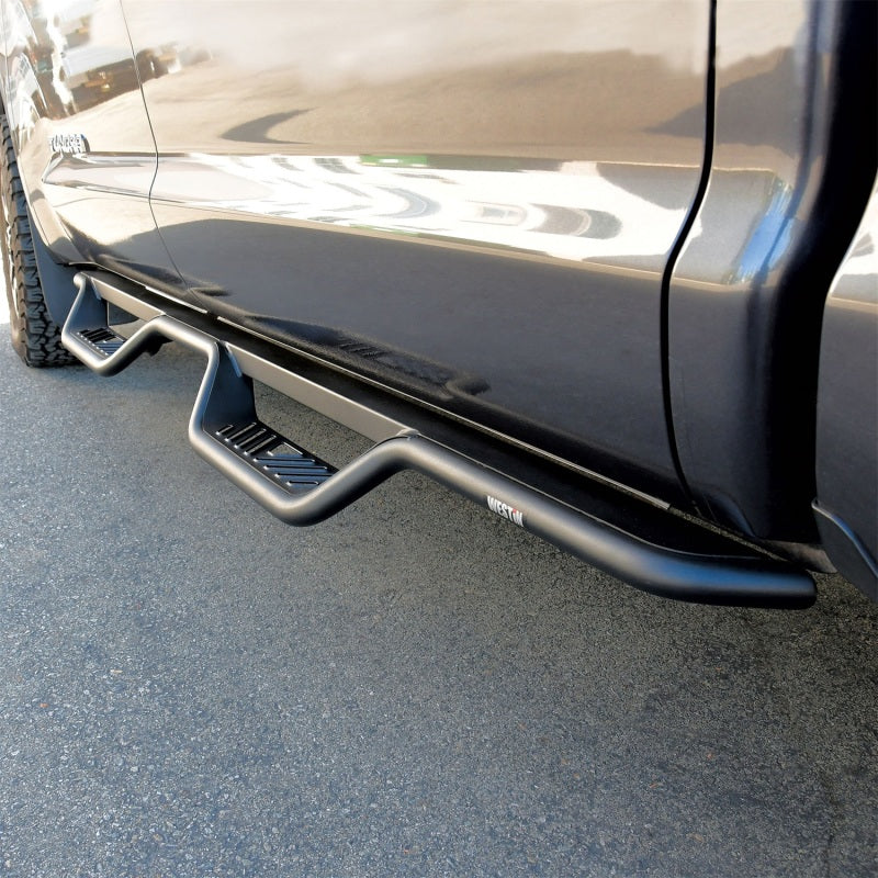 Westin 07+ Toyota Tundra CrewMax Outlaw Drop Nerf Step Bars - Black