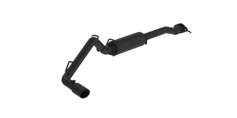 MBRP Chevy/GMC Colorado/Canyon 2.5L & 3.6L Black Coated 3in C/B Single Side Exit