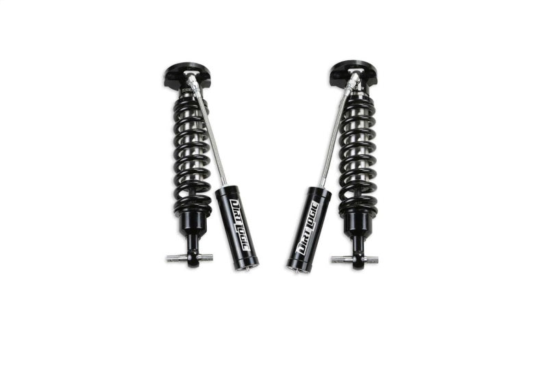Fabtech 2019+ GM K1500 Trail Boss/AT4 4WD 3.5in Front Dirt Logic 2.5 Resi Coilovers - Pair