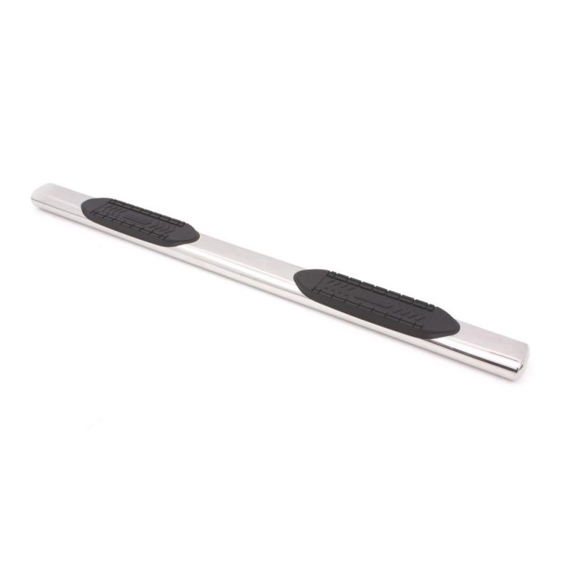 Lund Chevy Silverado 1500 Crew Cab (Rocker Panel) 6in. Oval Straight SS Nerf Bars - Polished