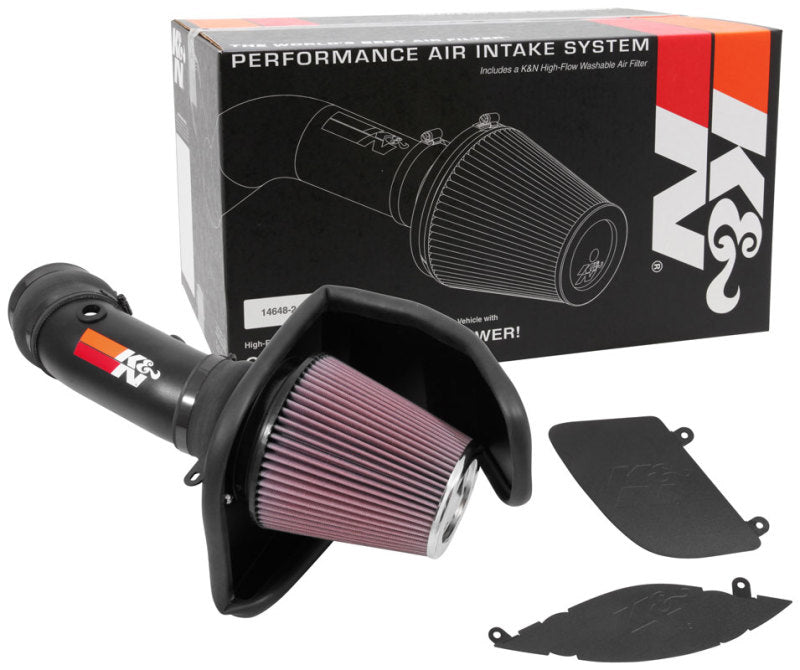 K&N Dodge Challenger Hellcat SC V8-6.2L F/l Typhoon Air Intake