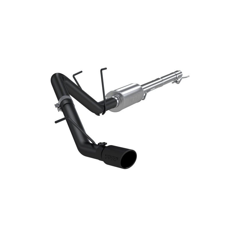 MBRP Dodge Ram 1500 5.7L Cat-Back Single Side AL - Black