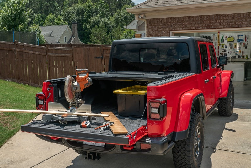 Rugged Ridge Armis Hard Folding With LINE-X Bed Cover JT