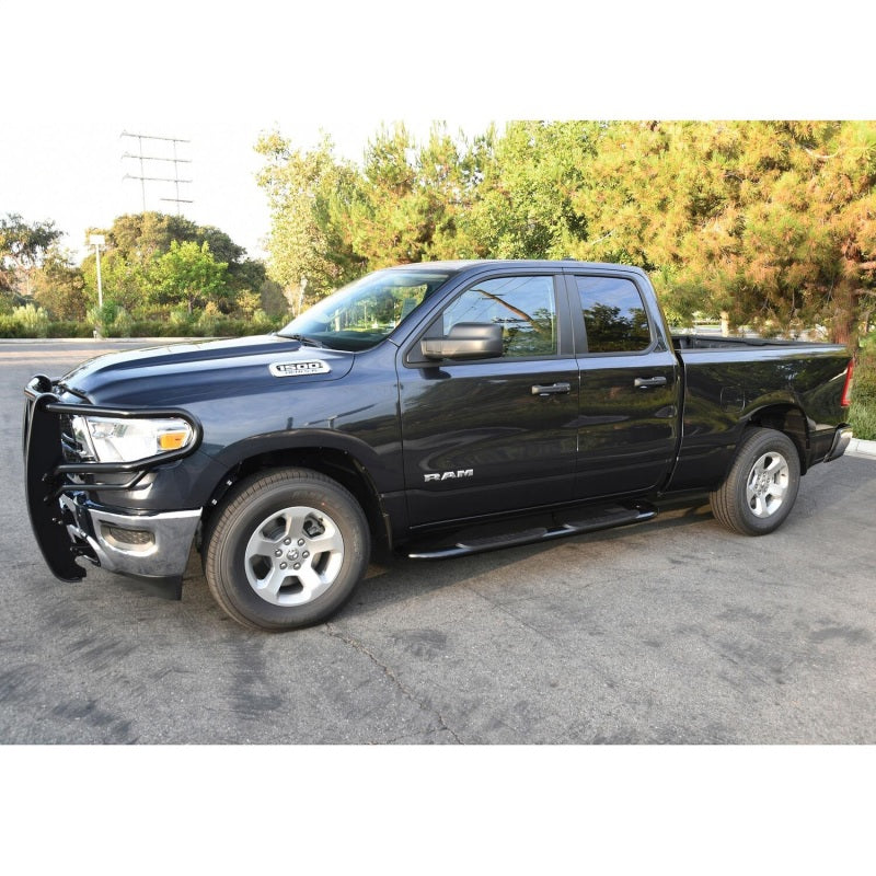 Westin 19+ Dodge Ram 1500 Crew Cab Platinum 4 Oval Nerf Step Bars - Black