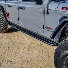 Load image into Gallery viewer, Westin 20+ Jeep Gladiator Rock Slider - Textured Black