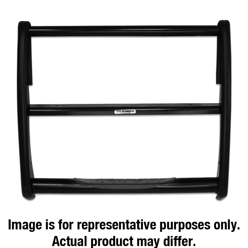 Go Rhino Ford Expedition 3000 Series StepGuard - Black (Center Grille Guard Only)