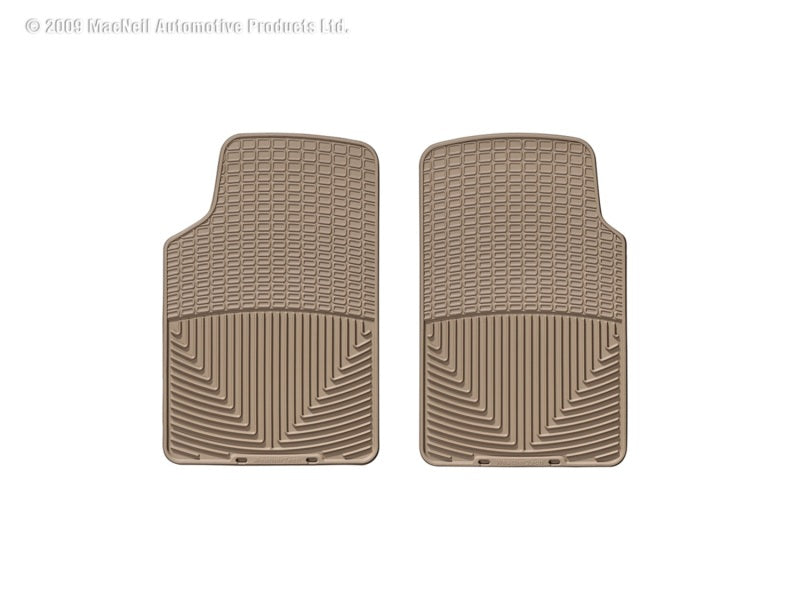 WeatherTech Chevrolet Tracker Front Rubber Mats - Tan