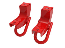 Load image into Gallery viewer, aFe Front Tow Hook Red 2022+ Toyota Tundra 3.5L V6