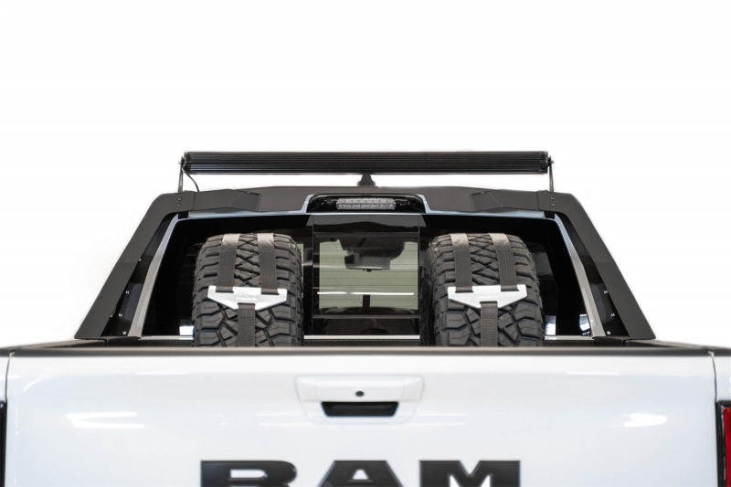 Addictive Desert Designs 2021+ Dodge Ram 1500 TRX Stealth Fighter Chase Rack - Hammer Black