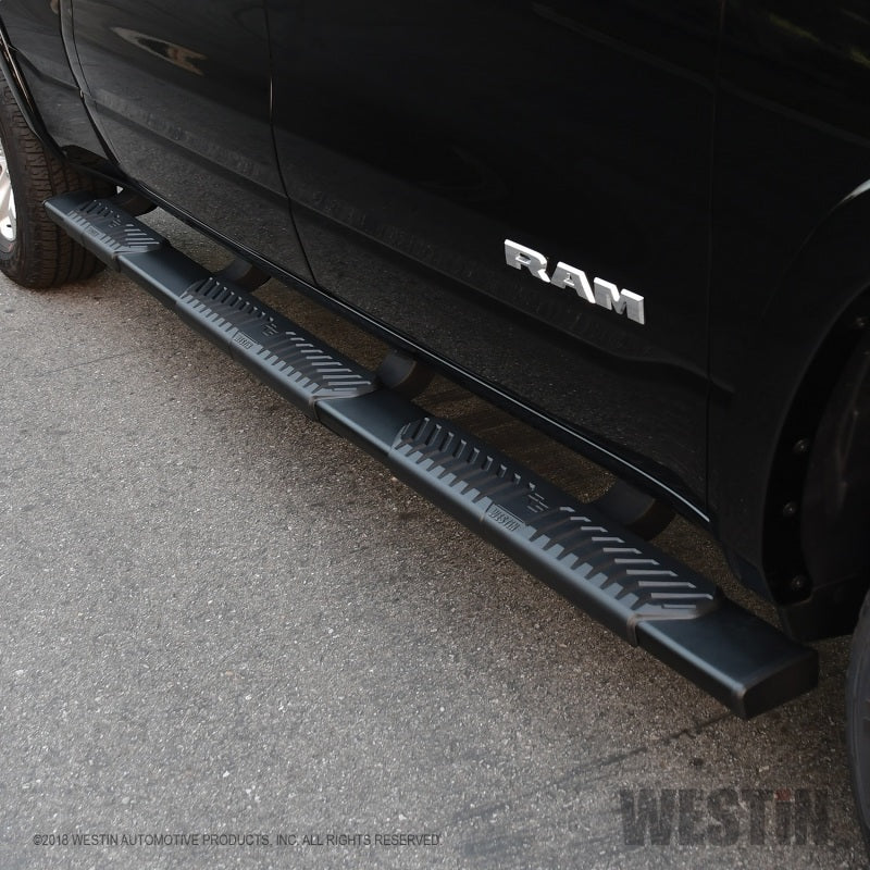 Westin 19+ Ram 1500 Crew Cab R5 M-Series Wheel-to-Wheel Nerf Step Bars - Black