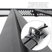 Load image into Gallery viewer, Go Rhino Toyota Tacoma DC Ceros Low Profile Roof Rack - Tex. Blk