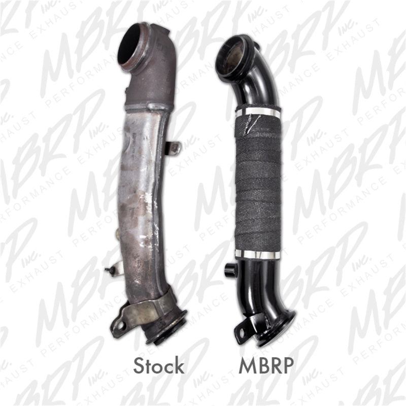 MBRP Chev/GMC 6.6L Duramax 3in Turbo Down Pipe Black