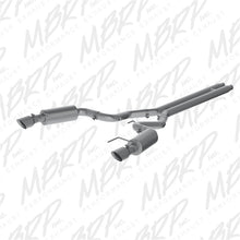 Load image into Gallery viewer, MBRP Ford Mustang GT 5.0 Convertible T409 3in Cat Back Dual Split Rear Exit (Street Version)