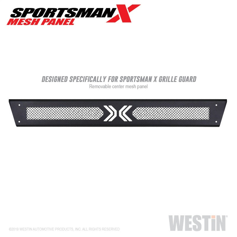 Westin 2005+ Chevrolet/Nissan/Toyota Sportsman X Mesh Panel (Textured Black)