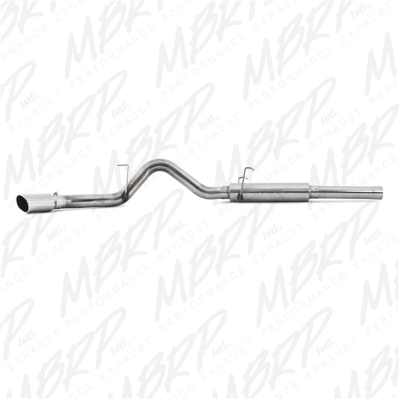 MBRP Dodge 2500/3500 Cummins 600/610 Cat Back Single Side