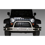 Rugged Ridge 3-In Front Tube Bumper Stainless Jeep Wrangler