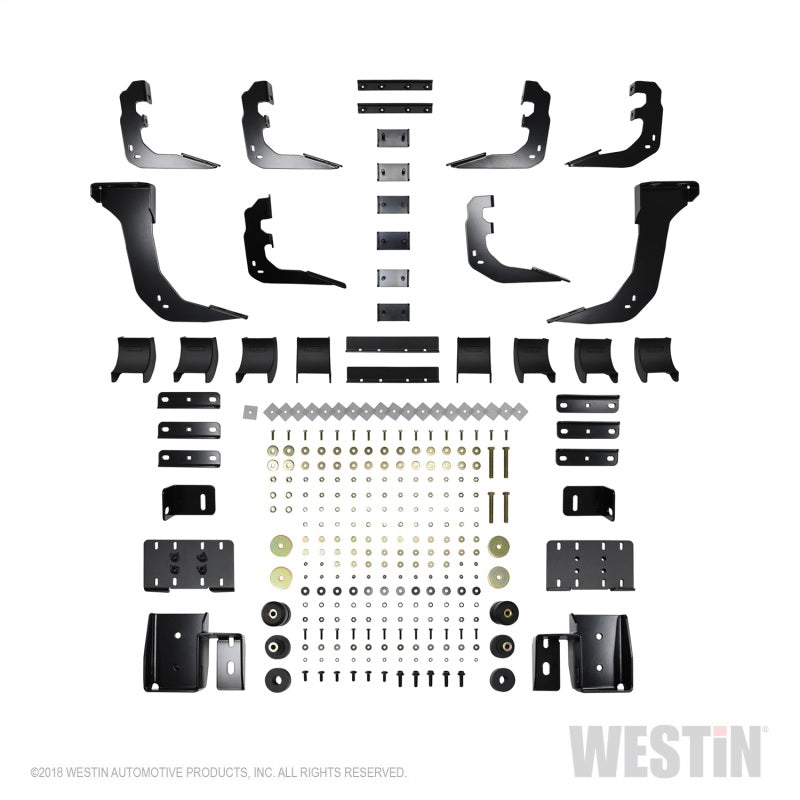 Westin Ram 1500 w/ Crew Cab and 5.5ft Bed R5 Nerf Step Bars - SS (Excl. Ram 1500 Classic)