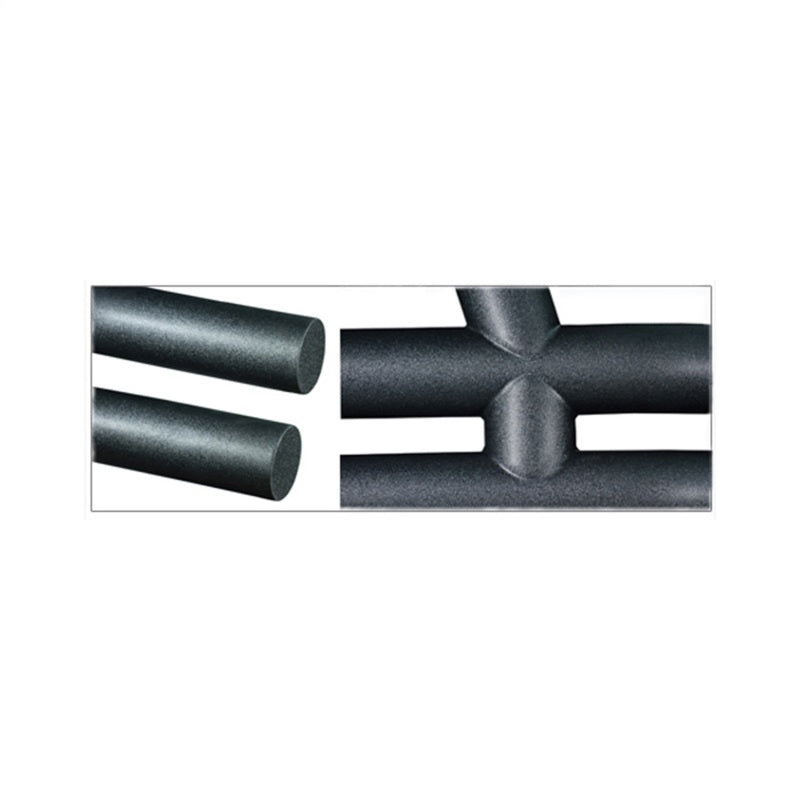 Rugged Ridge 3-In Dbl Tube Front Bumper w/ Hoop CJ / Jeep Wrangler