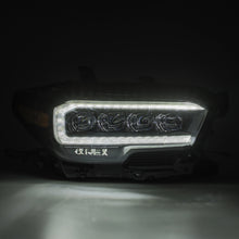 Load image into Gallery viewer, AlphaRex 16+ Toyota Tacoma NOVA LED Projector Headlight Plank Style Alpha Black w/Activation Light