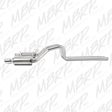 Load image into Gallery viewer, MBRP Ford Mustang GT 5.0L Dual Split Rear Street Version T409 3in Cat Back Exhaust System