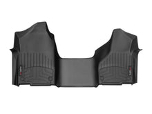 Load image into Gallery viewer, WeatherTech 19+ RAM 2500/3500 Regular Cab w/o Floor Shift &amp; No PTO 1st Row Bench Floorliners - Black