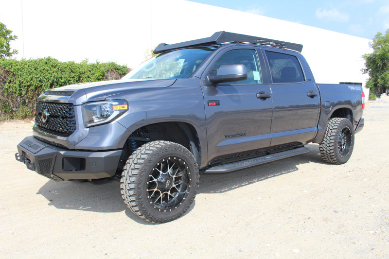 Go Rhino Toyota Tundra CrewMax Ceros Low Profile Roof Rack - Tex. Blk