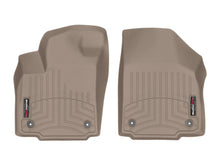 Load image into Gallery viewer, WeatherTech Toyota Tacoma (Double Cab Only) Front FloorLiner - Tan