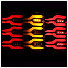 Load image into Gallery viewer, AlphaRex 14-19 Chevy Silverado 1500 Luxx-Series LED Tail Lights Alpha-Black w/Activ Light/Seq Signal