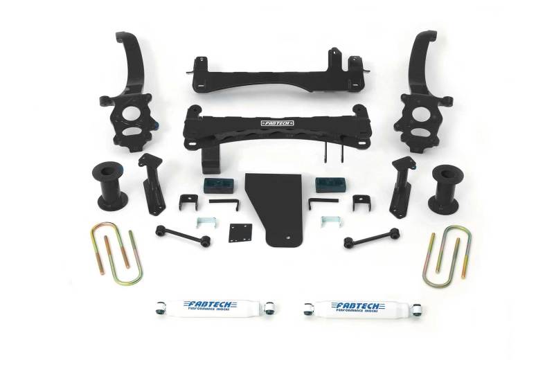 Fabtech 18+ Nissan Titan 4WD 6in Basic Sys w/Perf Shks
