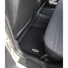 Load image into Gallery viewer, Rugged Ridge Floor Liner Rear Black Jeep Logo Cherokee XJ
