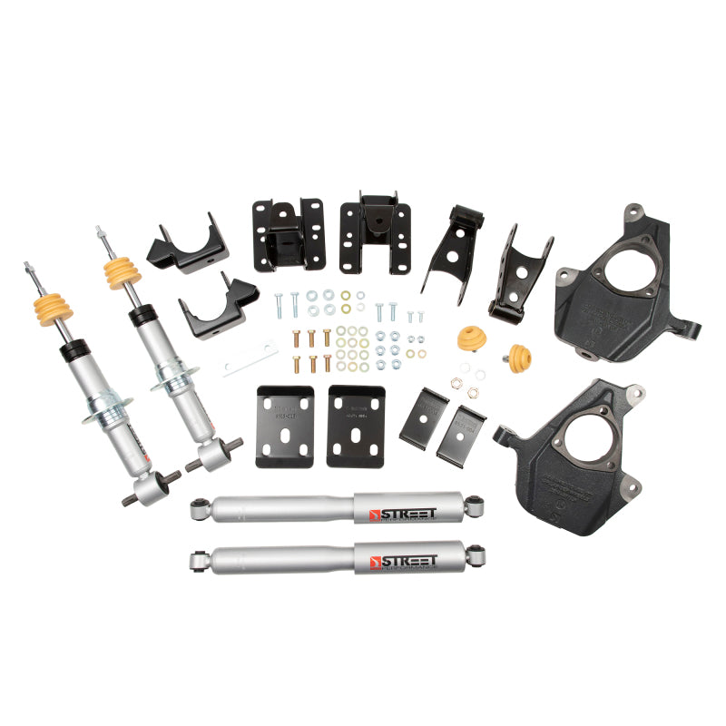 Belltech LOWERING KIT Chevy Silverado All Cabs 4WD 2inF/4inR