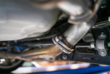 Load image into Gallery viewer, MBRP Subaru WRX 2.0L/STI 2.5L 2.5in Dual Split Rear Exit w/ 3.5in CF Tips - T304