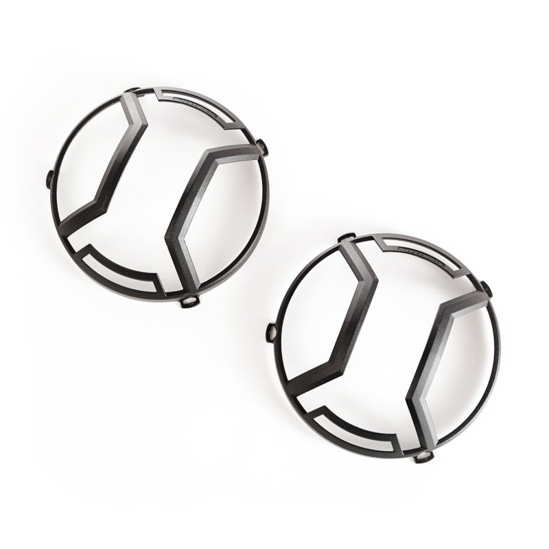 Rugged Ridge Jeep Wrangler JK/JKU Textured Black Elite Headlight Euro Guards