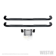 Load image into Gallery viewer, Westin Chevrolet Silverado/Sierra 1500 Crew Cab Platinum 4 Oval Nerf Step Bars - Black