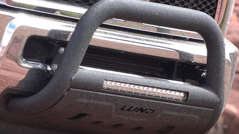 Lund Toyota Sequoia Bull Bar w/Light & Wiring - Black