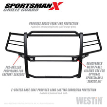 Load image into Gallery viewer, Westin 19+ Chevy 1500 Sportsman X Grille Guard - Textured Black (Excl. 2019 Silverado LD)