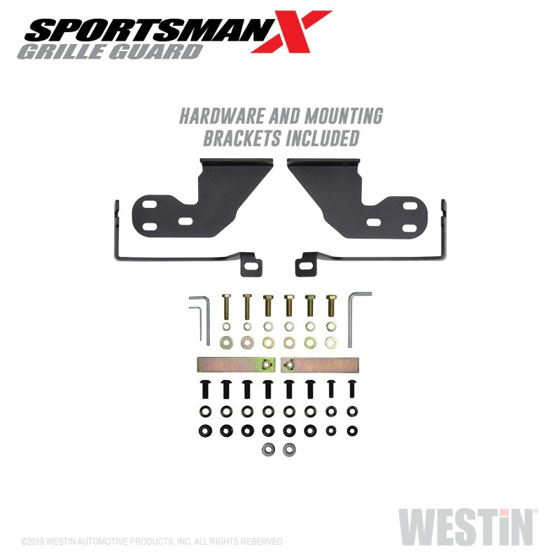 Westin 12+ Nissan Frontier Sportsman X Grille Guard - Textured Black