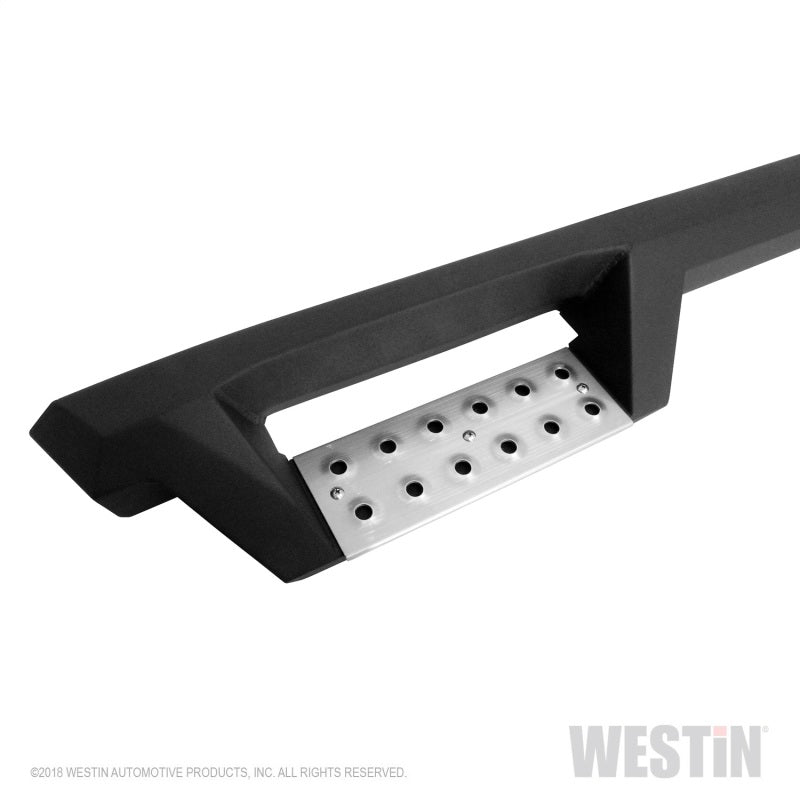 Westin 19+ 1500 Classic CC 5.5ft. Bed HDX Stainless Drop W2W Nerf Step Bars - Tex. Blk