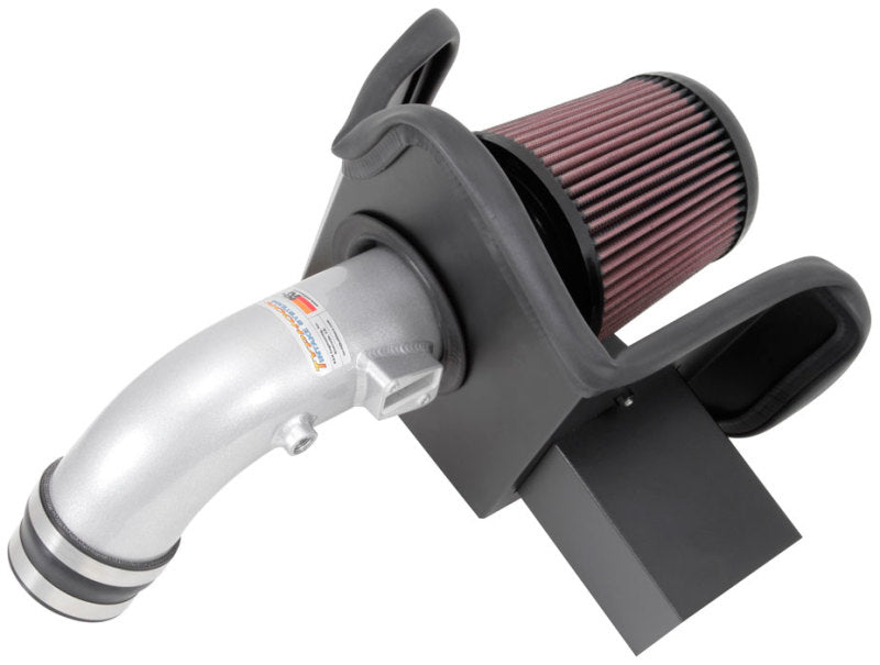 K&N 69 Series Typhoon Performance Intake Kit - Silver for Nissan Altima 2.5L L4
