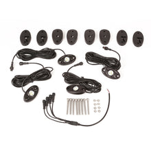 Load image into Gallery viewer, Rugged Ridge Jeep Wrangler JK White 4-Piece LED Rock Light Kit
