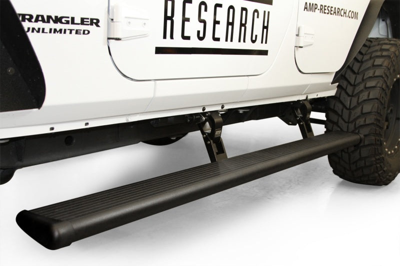 AMP Research 2007-2018 Jeep Wrangler JK 4 Door PowerStep - Black