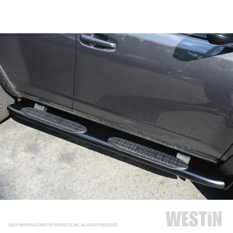 Westin 2014+ Toyota 4Runner SR5 PRO TRAXX 5 Oval Nerf Step Bars - Black