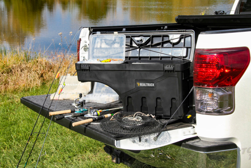 UnderCover Ford Ranger Passengers Side Swing Case - Black Smooth