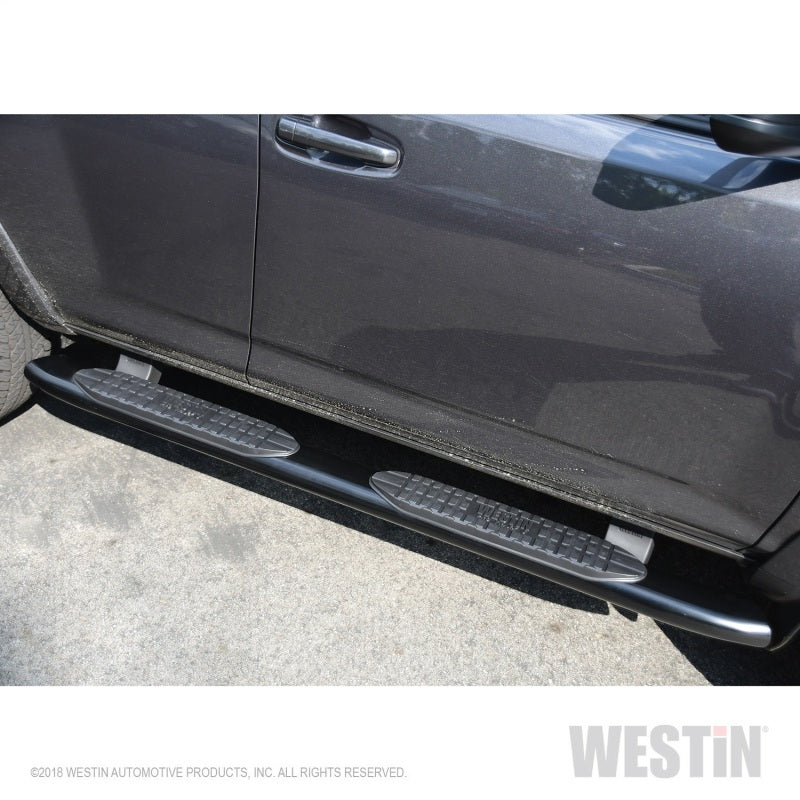Westin 2014+ Toyota 4Runner SR5 PRO TRAXX 5 Oval Nerf Step Bars - Black