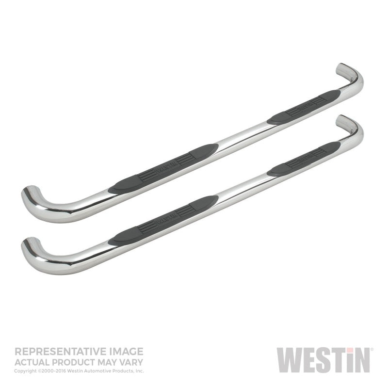 Westin Nissan Titan XD Crew Cab E-Series 3 Nerf Step Bars - SS