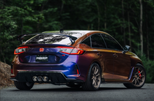 Load image into Gallery viewer, MBRP Honda Civic Type R 2.0L T304 SS 3in Cat-Back Exhaust Triple Center Outlet w/ Burnt Tips