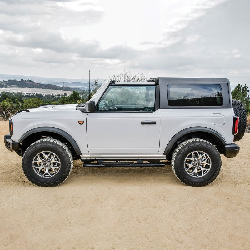 Westin Ford Bronco (2-Door) PRO TRAXX 4 Oval Nerf Step Bars - Textured Black